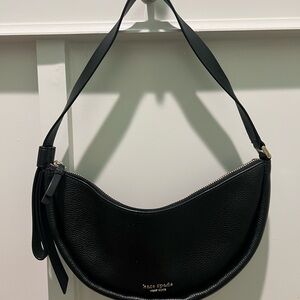 Kate Spade Black Smile Shoulder Bag